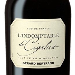 Gerard Bertrand L'indomptable the Cigalus Rouge