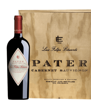 Luis Felipe Edwards Pater Cabernet Sauvignon 6 flessen houten kist