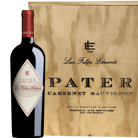 Luis Felipe Edwards Pater Cabernet Sauvignon 6 flessen houten kist