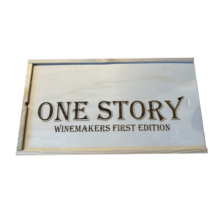 One Story Houten kist 2 vak