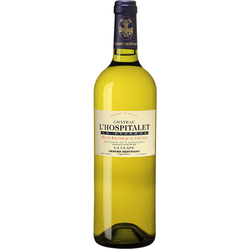 Gerard Bertrand Chateau L'Hospitalet La Clape Coteaux du Languedoc Reserve Blanc (Biologisch)